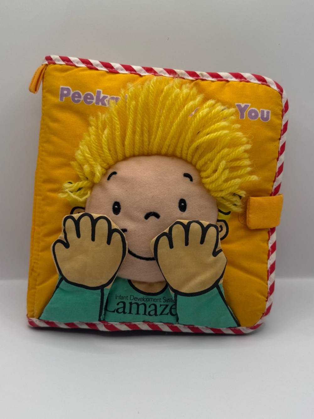 Lamaze Peek a Boo Soft Book Learning Toy